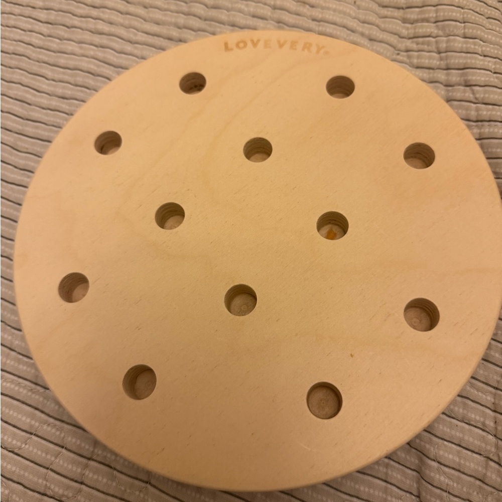Lovevery Learning Wooden Peg Board
